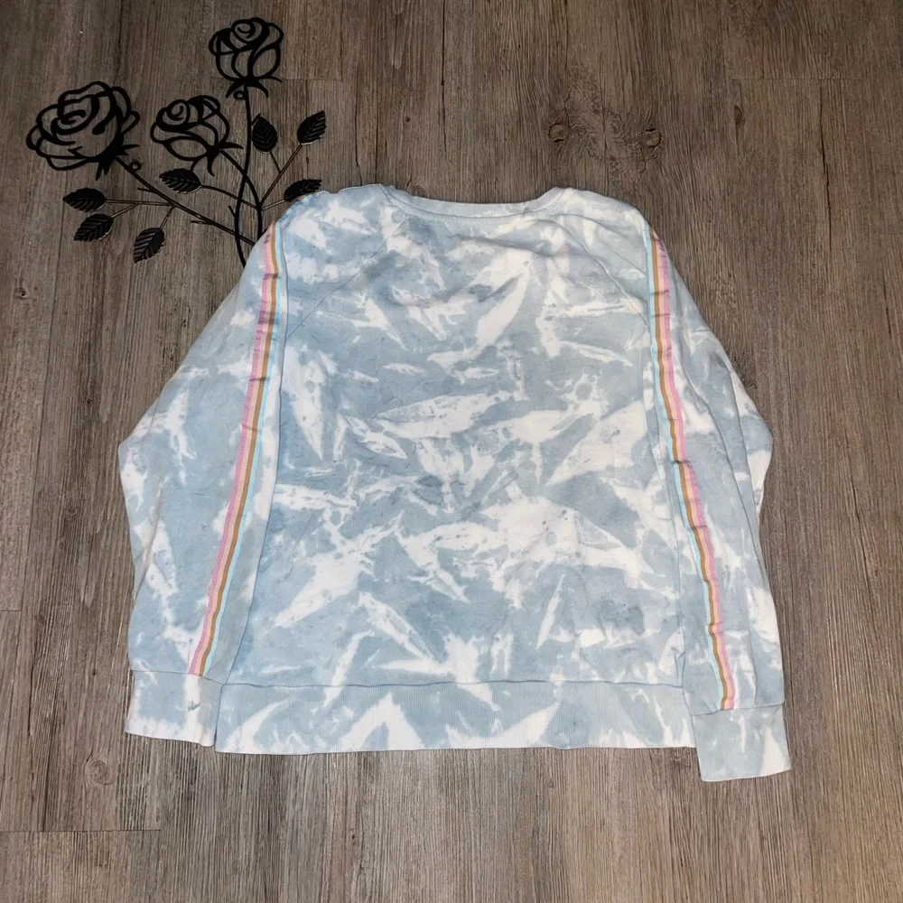 Rip Curl Twin Fin Crewneck Sweatshirt Tie Dye Size Extra Small - Picture 5 of 5